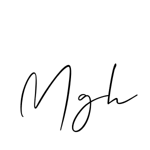 How to Draw Mgh signature style? Allison_Script is a latest design signature styles for name Mgh. Mgh signature style 2 images and pictures png