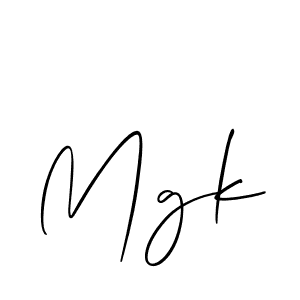 How to Draw Mgk signature style? Allison_Script is a latest design signature styles for name Mgk. Mgk signature style 2 images and pictures png