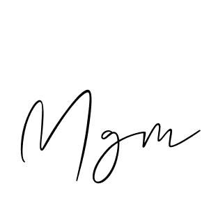 Use a signature maker to create a handwritten signature online. With this signature software, you can design (Allison_Script) your own signature for name Mgm. Mgm signature style 2 images and pictures png