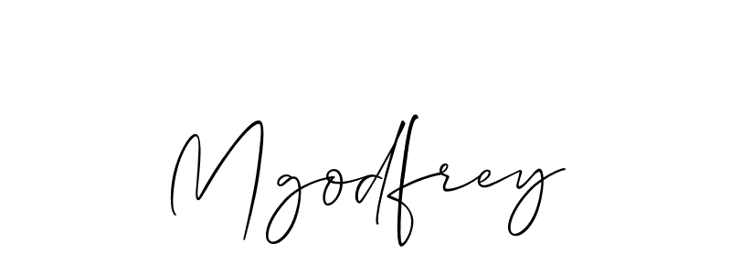 Mgodfrey stylish signature style. Best Handwritten Sign (Allison_Script) for my name. Handwritten Signature Collection Ideas for my name Mgodfrey. Mgodfrey signature style 2 images and pictures png