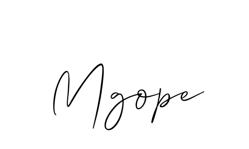 Also You can easily find your signature by using the search form. We will create Mgope name handwritten signature images for you free of cost using Allison_Script sign style. Mgope signature style 2 images and pictures png