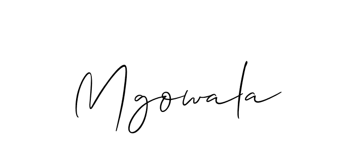 Make a short Mgowala signature style. Manage your documents anywhere anytime using Allison_Script. Create and add eSignatures, submit forms, share and send files easily. Mgowala signature style 2 images and pictures png