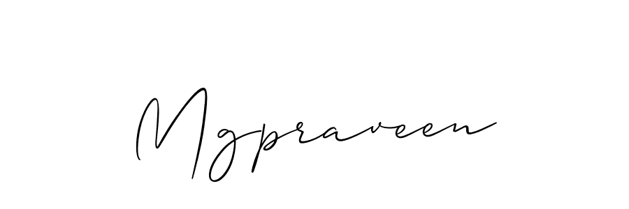 The best way (Allison_Script) to make a short signature is to pick only two or three words in your name. The name Mgpraveen include a total of six letters. For converting this name. Mgpraveen signature style 2 images and pictures png