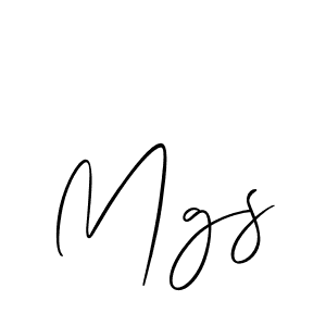 Best and Professional Signature Style for Mgs. Allison_Script Best Signature Style Collection. Mgs signature style 2 images and pictures png