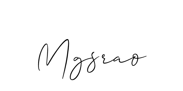 Also You can easily find your signature by using the search form. We will create Mgsrao name handwritten signature images for you free of cost using Allison_Script sign style. Mgsrao signature style 2 images and pictures png