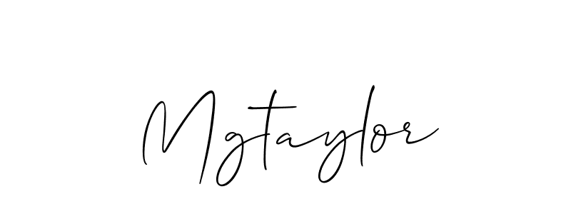 The best way (Allison_Script) to make a short signature is to pick only two or three words in your name. The name Mgtaylor include a total of six letters. For converting this name. Mgtaylor signature style 2 images and pictures png