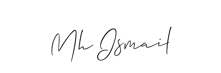 You can use this online signature creator to create a handwritten signature for the name Mh Ismail. This is the best online autograph maker. Mh Ismail signature style 2 images and pictures png