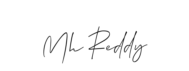 Also You can easily find your signature by using the search form. We will create Mh Reddy name handwritten signature images for you free of cost using Allison_Script sign style. Mh Reddy signature style 2 images and pictures png