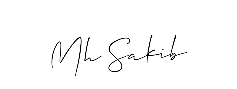 Make a short Mh Sakib signature style. Manage your documents anywhere anytime using Allison_Script. Create and add eSignatures, submit forms, share and send files easily. Mh Sakib signature style 2 images and pictures png