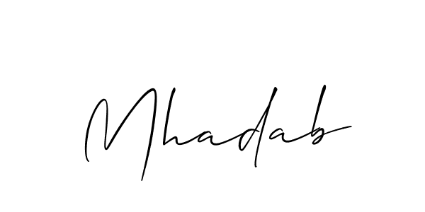 See photos of Mhadab official signature by Spectra . Check more albums & portfolios. Read reviews & check more about Allison_Script font. Mhadab signature style 2 images and pictures png