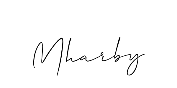 Here are the top 10 professional signature styles for the name Mharby. These are the best autograph styles you can use for your name. Mharby signature style 2 images and pictures png