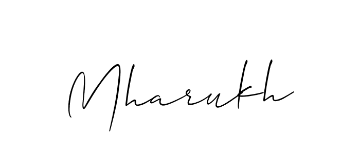 Make a short Mharukh signature style. Manage your documents anywhere anytime using Allison_Script. Create and add eSignatures, submit forms, share and send files easily. Mharukh signature style 2 images and pictures png