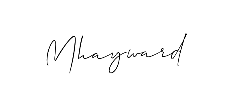 Once you've used our free online signature maker to create your best signature Allison_Script style, it's time to enjoy all of the benefits that Mhayward name signing documents. Mhayward signature style 2 images and pictures png