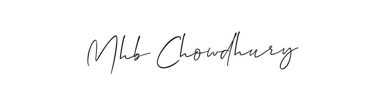 Here are the top 10 professional signature styles for the name Mhb Chowdhury. These are the best autograph styles you can use for your name. Mhb Chowdhury signature style 2 images and pictures png
