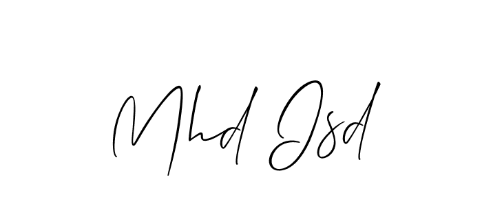 Also we have Mhd Isd name is the best signature style. Create professional handwritten signature collection using Allison_Script autograph style. Mhd Isd signature style 2 images and pictures png