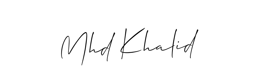 Here are the top 10 professional signature styles for the name Mhd Khalid. These are the best autograph styles you can use for your name. Mhd Khalid signature style 2 images and pictures png
