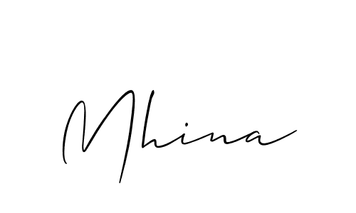 Here are the top 10 professional signature styles for the name Mhina. These are the best autograph styles you can use for your name. Mhina signature style 2 images and pictures png