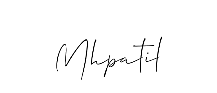 if you are searching for the best signature style for your name Mhpatil. so please give up your signature search. here we have designed multiple signature styles  using Allison_Script. Mhpatil signature style 2 images and pictures png