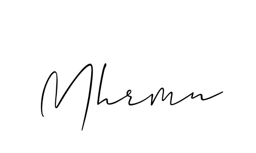 You can use this online signature creator to create a handwritten signature for the name Mhrmn. This is the best online autograph maker. Mhrmn signature style 2 images and pictures png