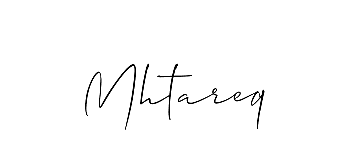How to Draw Mhtareq signature style? Allison_Script is a latest design signature styles for name Mhtareq. Mhtareq signature style 2 images and pictures png