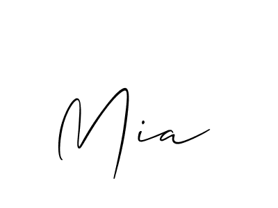 if you are searching for the best signature style for your name Mia . so please give up your signature search. here we have designed multiple signature styles  using Allison_Script. Mia  signature style 2 images and pictures png
