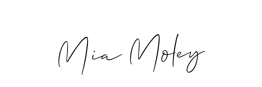 You can use this online signature creator to create a handwritten signature for the name Mia Moley. This is the best online autograph maker. Mia Moley signature style 2 images and pictures png