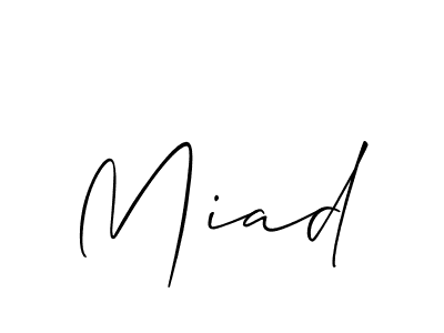 Check out images of Autograph of Miad name. Actor Miad Signature Style. Allison_Script is a professional sign style online. Miad signature style 2 images and pictures png