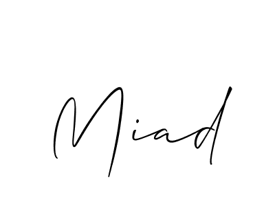 Check out images of Autograph of Miad name. Actor Miad Signature Style. Allison_Script is a professional sign style online. Miad signature style 2 images and pictures png