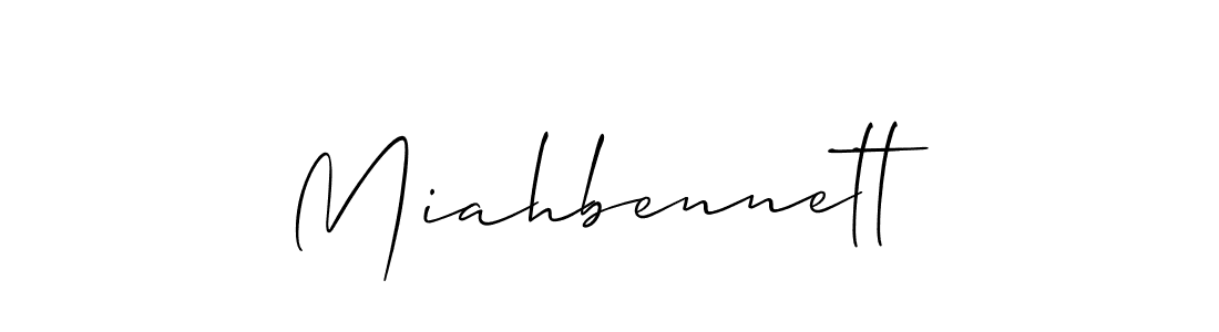 Here are the top 10 professional signature styles for the name Miahbennett. These are the best autograph styles you can use for your name. Miahbennett signature style 2 images and pictures png