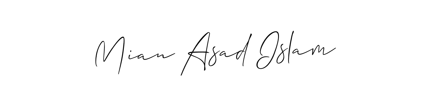 Here are the top 10 professional signature styles for the name Mian Asad Islam. These are the best autograph styles you can use for your name. Mian Asad Islam signature style 2 images and pictures png