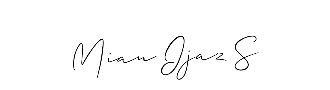 Here are the top 10 professional signature styles for the name Mian Ijaz S. These are the best autograph styles you can use for your name. Mian Ijaz S signature style 2 images and pictures png