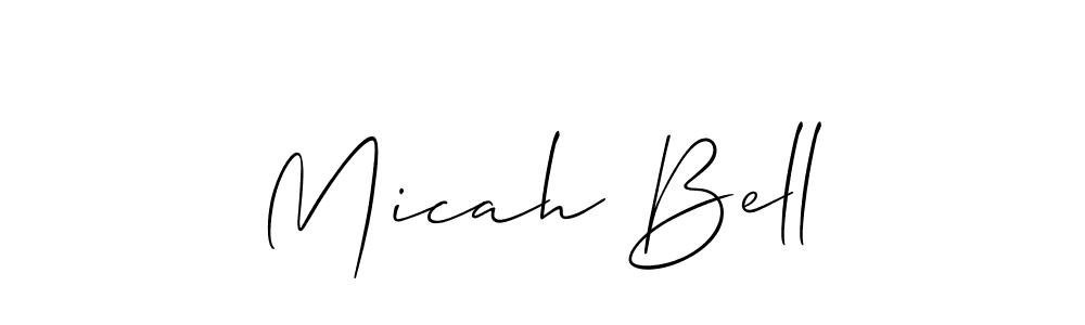 This is the best signature style for the Micah Bell name. Also you like these signature font (Allison_Script). Mix name signature. Micah Bell signature style 2 images and pictures png