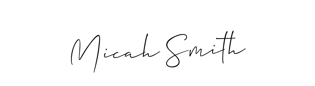 Check out images of Autograph of Micah Smith name. Actor Micah Smith Signature Style. Allison_Script is a professional sign style online. Micah Smith signature style 2 images and pictures png