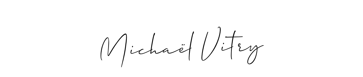 Once you've used our free online signature maker to create your best signature Allison_Script style, it's time to enjoy all of the benefits that Michaël Vitry name signing documents. Michaël Vitry signature style 2 images and pictures png