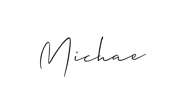Allison_Script is a professional signature style that is perfect for those who want to add a touch of class to their signature. It is also a great choice for those who want to make their signature more unique. Get Michae name to fancy signature for free. Michae signature style 2 images and pictures png