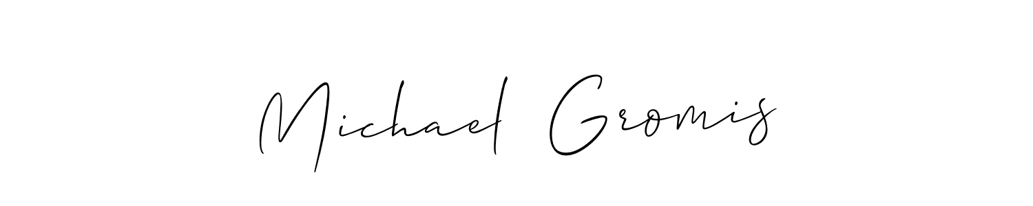Here are the top 10 professional signature styles for the name Michael  Gromis. These are the best autograph styles you can use for your name. Michael  Gromis signature style 2 images and pictures png