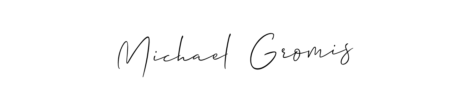 Here are the top 10 professional signature styles for the name Michael  Gromis. These are the best autograph styles you can use for your name. Michael  Gromis signature style 2 images and pictures png