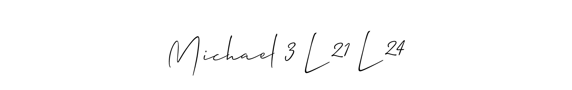 Check out images of Autograph of Michael 3 L 21 L 24 name. Actor Michael 3 L 21 L 24 Signature Style. Allison_Script is a professional sign style online. Michael 3 L 21 L 24 signature style 2 images and pictures png