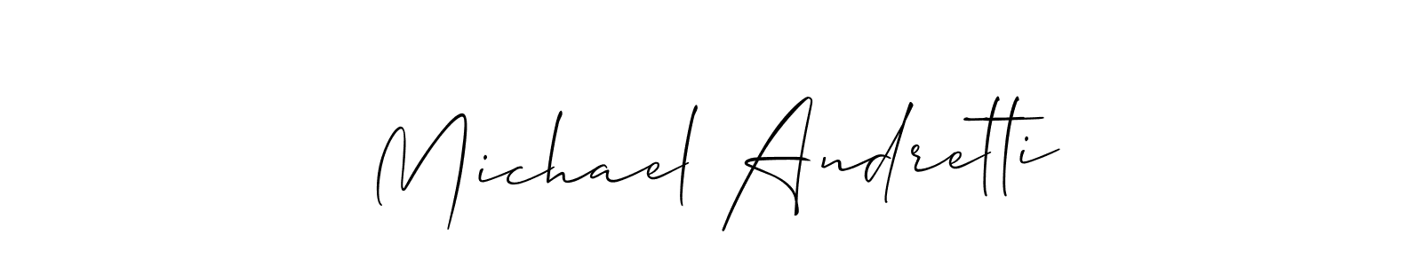 Once you've used our free online signature maker to create your best signature Allison_Script style, it's time to enjoy all of the benefits that Michael Andretti name signing documents. Michael Andretti signature style 2 images and pictures png