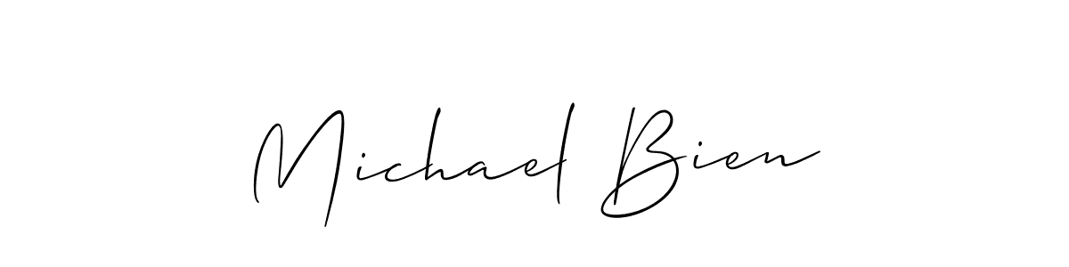 Also You can easily find your signature by using the search form. We will create Michael Bien name handwritten signature images for you free of cost using Allison_Script sign style. Michael Bien signature style 2 images and pictures png