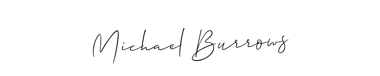 Make a beautiful signature design for name Michael Burrows. Use this online signature maker to create a handwritten signature for free. Michael Burrows signature style 2 images and pictures png