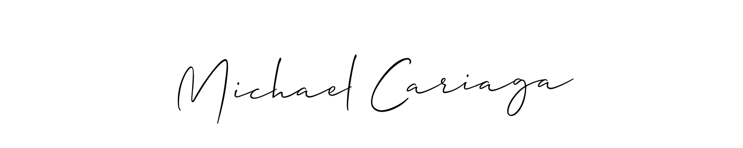 Also You can easily find your signature by using the search form. We will create Michael Cariaga name handwritten signature images for you free of cost using Allison_Script sign style. Michael Cariaga signature style 2 images and pictures png