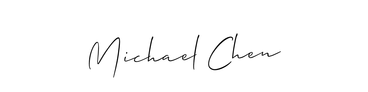 Once you've used our free online signature maker to create your best signature Allison_Script style, it's time to enjoy all of the benefits that Michael Chen name signing documents. Michael Chen signature style 2 images and pictures png