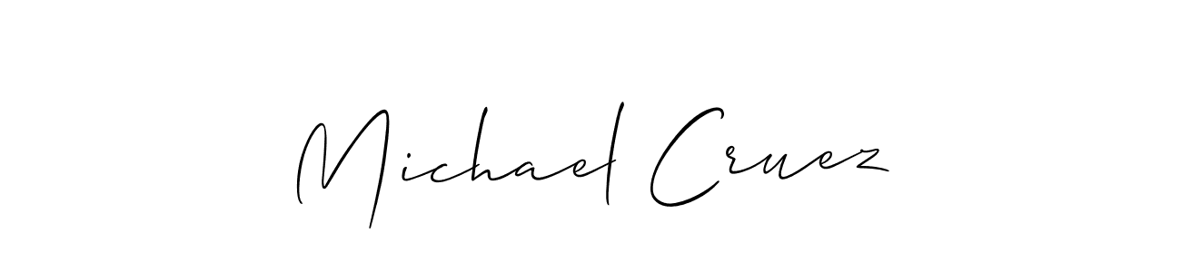 You can use this online signature creator to create a handwritten signature for the name Michael Cruez. This is the best online autograph maker. Michael Cruez signature style 2 images and pictures png