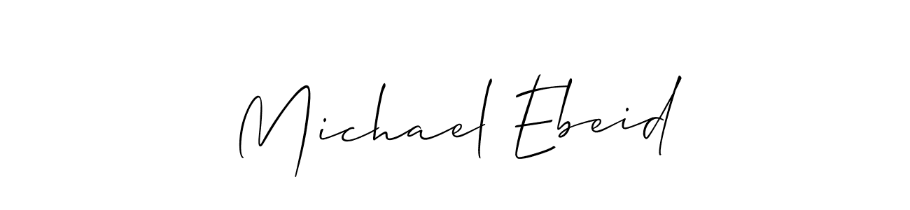 Once you've used our free online signature maker to create your best signature Allison_Script style, it's time to enjoy all of the benefits that Michael Ebeid name signing documents. Michael Ebeid signature style 2 images and pictures png