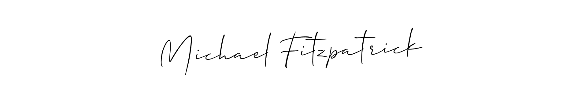 You should practise on your own different ways (Allison_Script) to write your name (Michael Fitzpatrick) in signature. don't let someone else do it for you. Michael Fitzpatrick signature style 2 images and pictures png