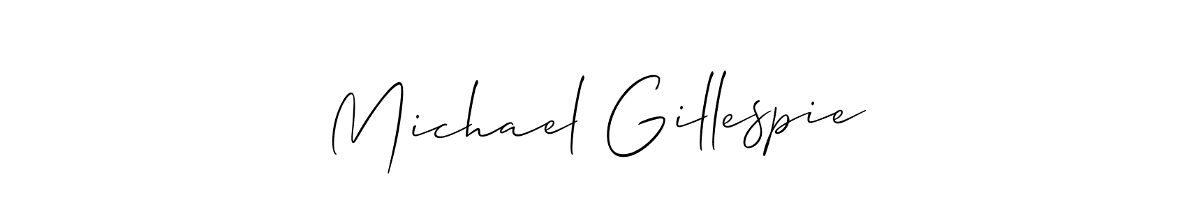Make a beautiful signature design for name Michael Gillespie. Use this online signature maker to create a handwritten signature for free. Michael Gillespie signature style 2 images and pictures png