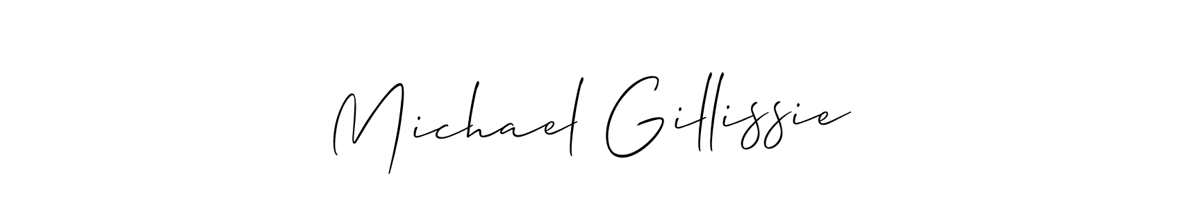 Make a beautiful signature design for name Michael Gillissie. Use this online signature maker to create a handwritten signature for free. Michael Gillissie signature style 2 images and pictures png