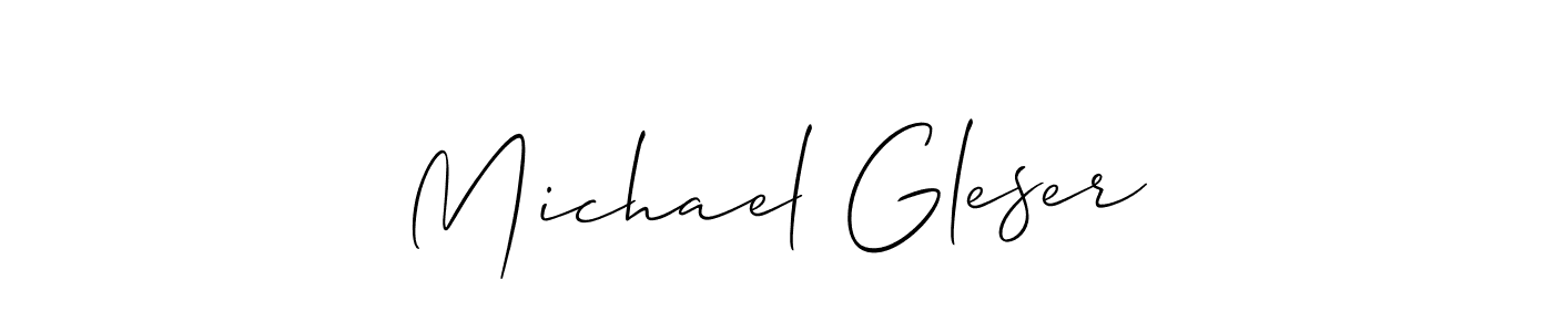 This is the best signature style for the Michael Gleser name. Also you like these signature font (Allison_Script). Mix name signature. Michael Gleser signature style 2 images and pictures png