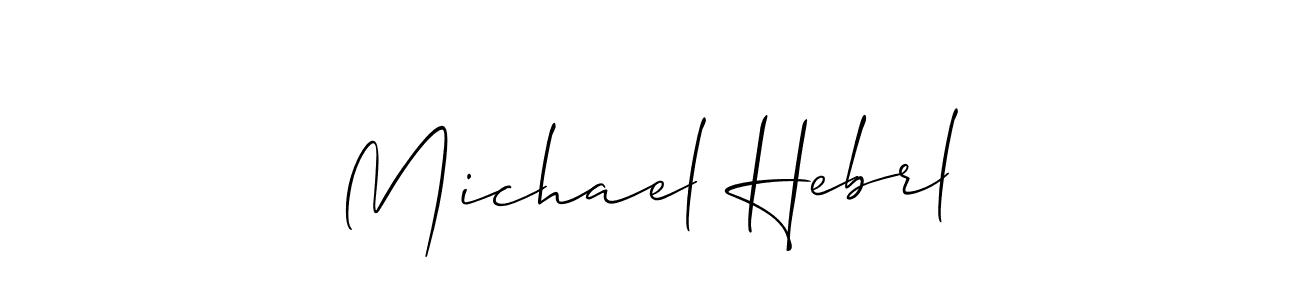 Check out images of Autograph of Michael Hebrl name. Actor Michael Hebrl Signature Style. Allison_Script is a professional sign style online. Michael Hebrl signature style 2 images and pictures png